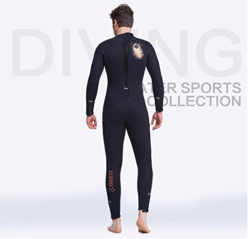 Amazon | Dive&Sail 4132 5mm 背中ファスナー ウェットスーツ☆男性用